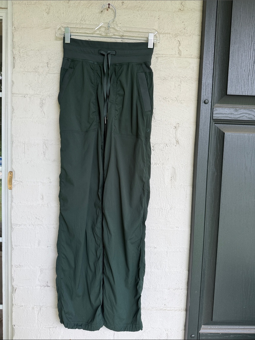 Lululemon Dance Studio Mid-Rise Pants Dark Forest Green Size 2 - Picture 4 of 13